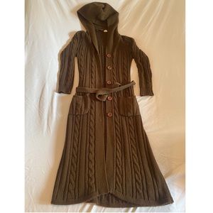 Vintage 1970s Full Length Sweater